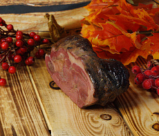 Мясо бобра полукопченое