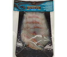 Муксун филе слабой соли нарезка 100гр