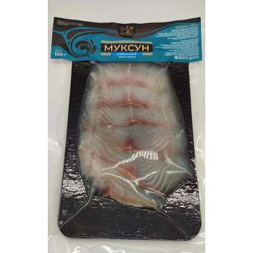 Фото Муксун филе слабой соли нарезка 100гр