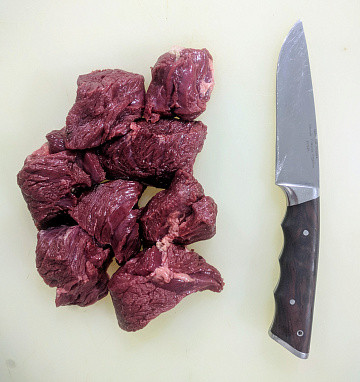 Фото Гуляш из мяса медведя